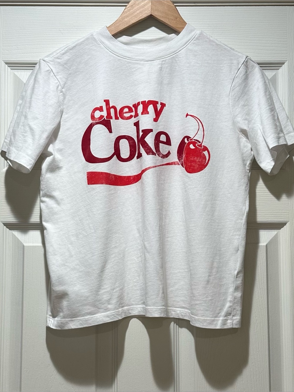 H&M Women’s Cherry Coke Graphic T-Shirt Size Small